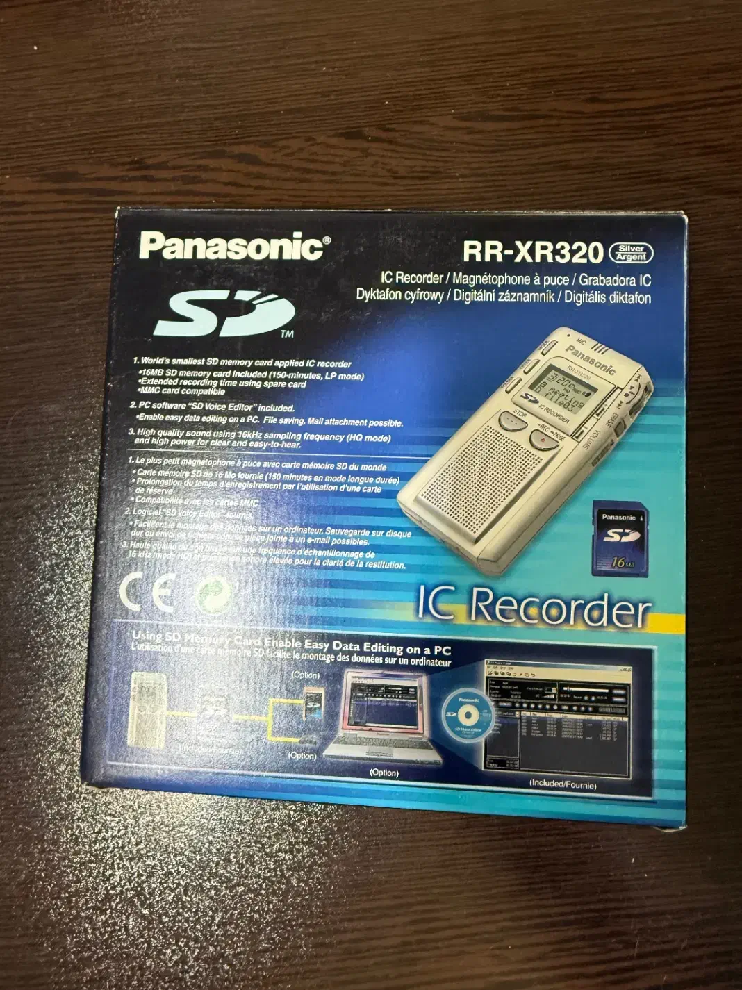 دستگاه ضبط صدای پاناسونیک Panasonic Recorder|صوتی و تصویری|تهران, اوین|دیوار