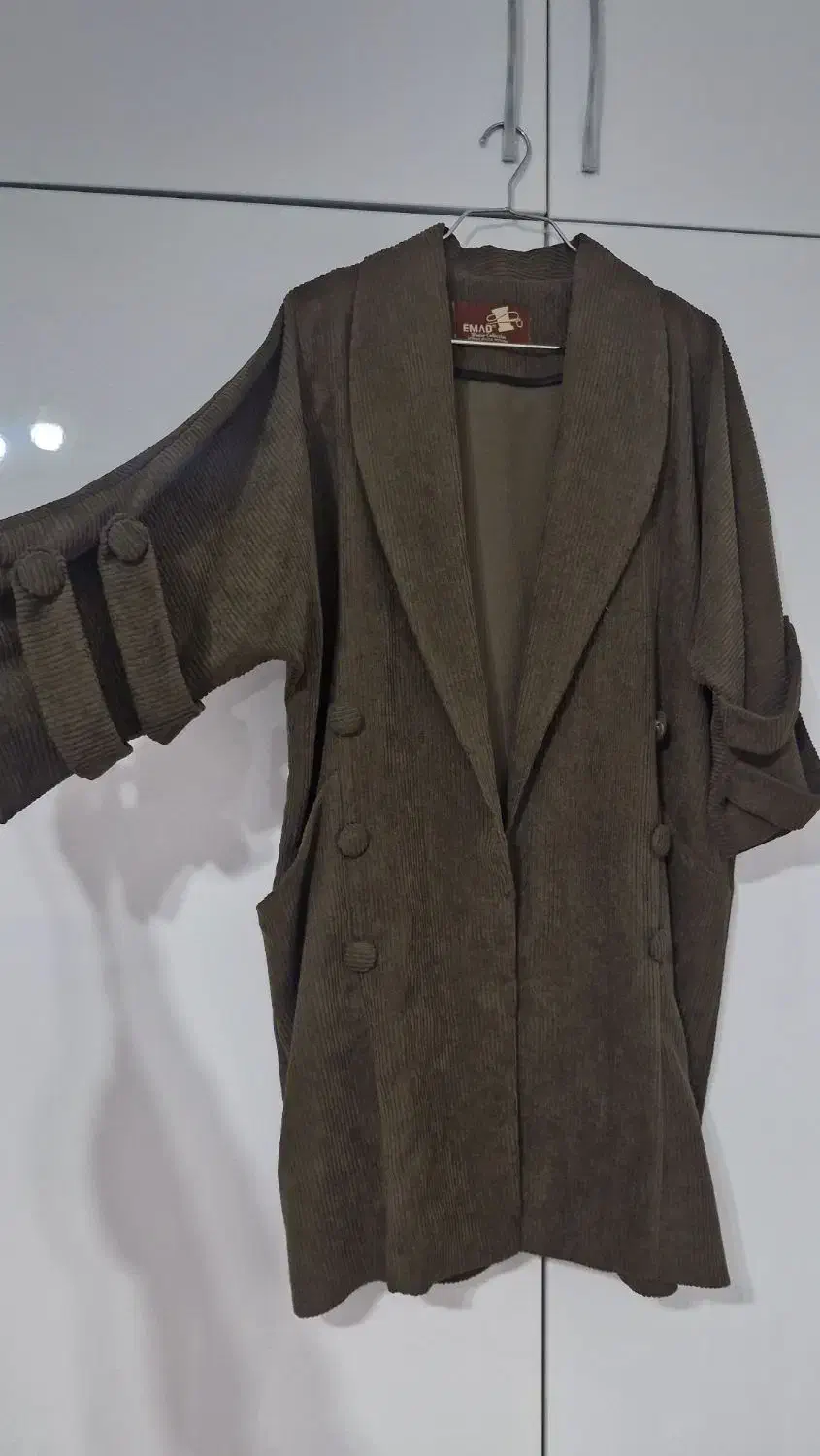 مانتو مخمل کبریتی|لباس|بندر امام خمینی, |دیوار