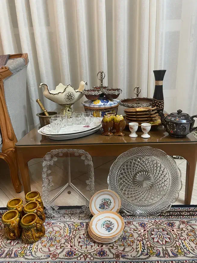 ظروف عتیقه|کلکسیون اشیاء عتیقه|مشهد, تربیت (صدف)|دیوار