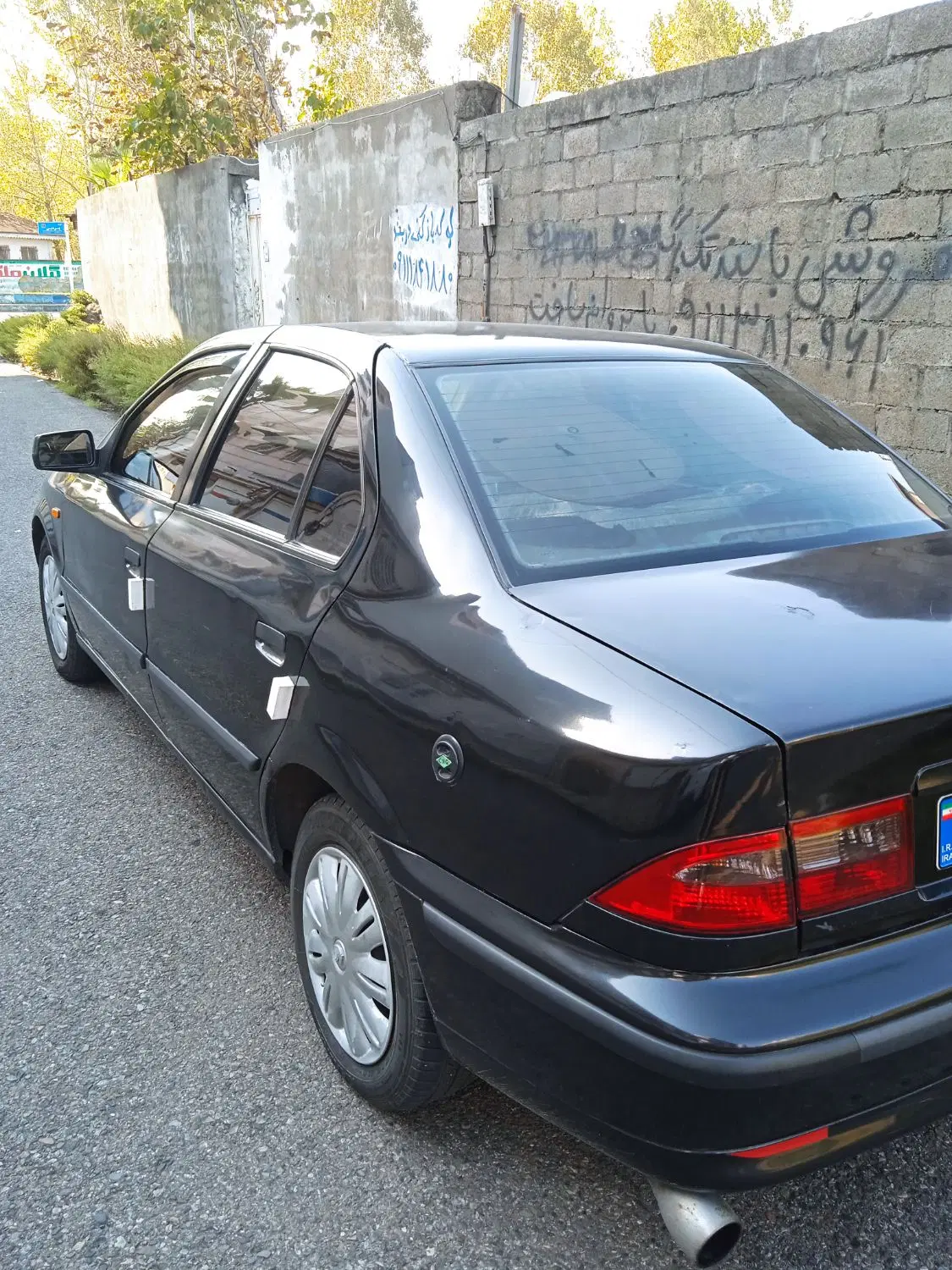 81 samand black|خودرو سواری و وانت|بندر انزلی, معلم|دیوار