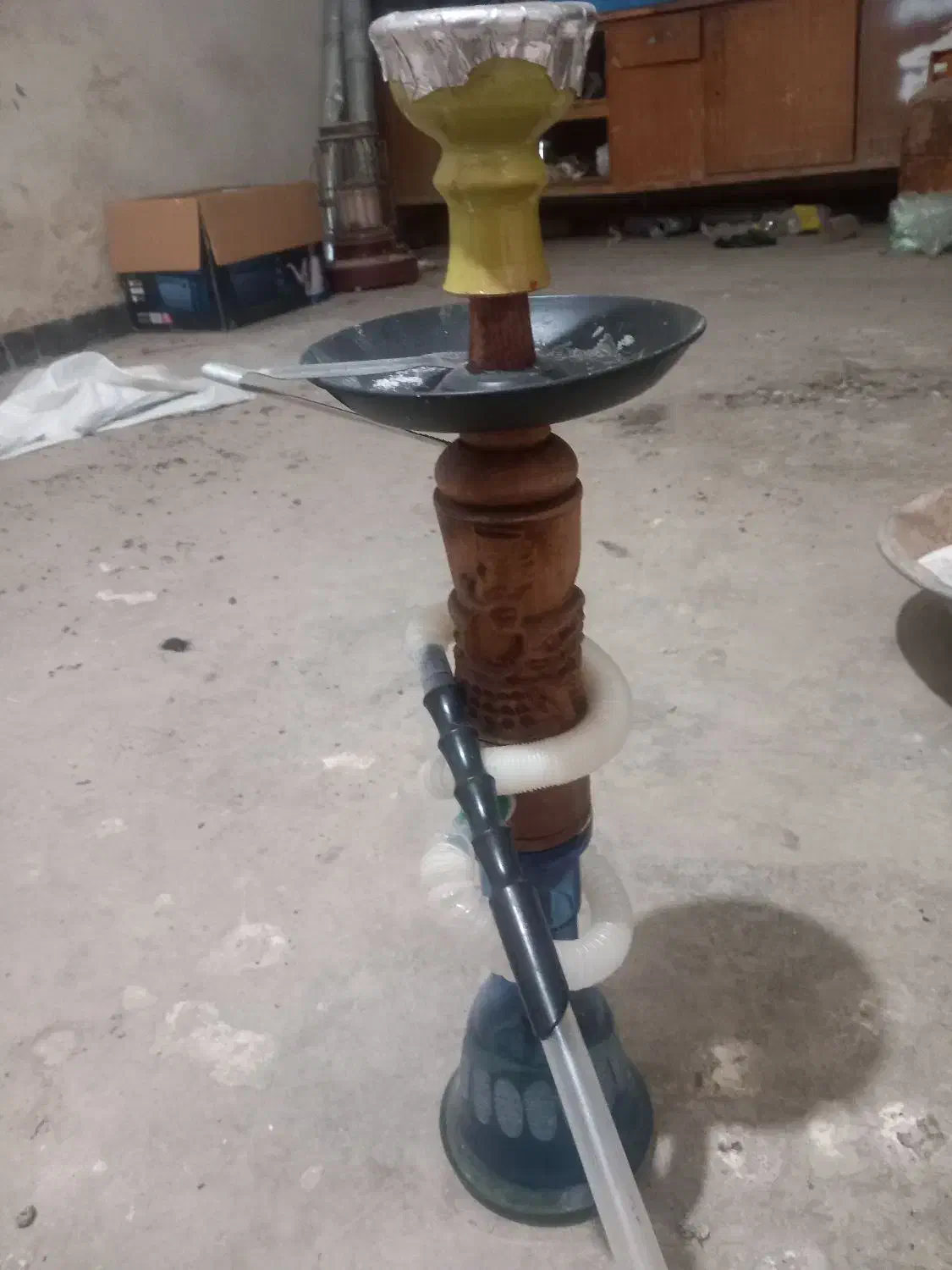 قلیون تنه گردو رخ|کلکسیون و سرگرمی|ایذه, |دیوار