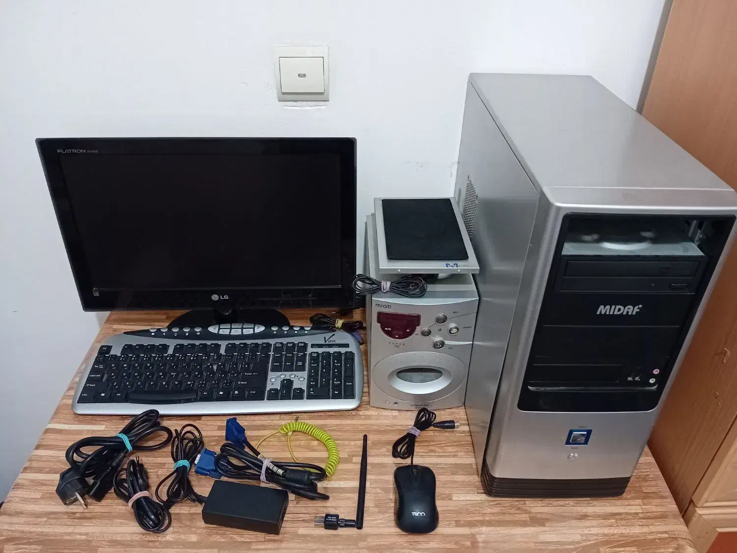 کامپیوتر MIDAF سالم|رایانه رومیزی|قزوین, |دیوار