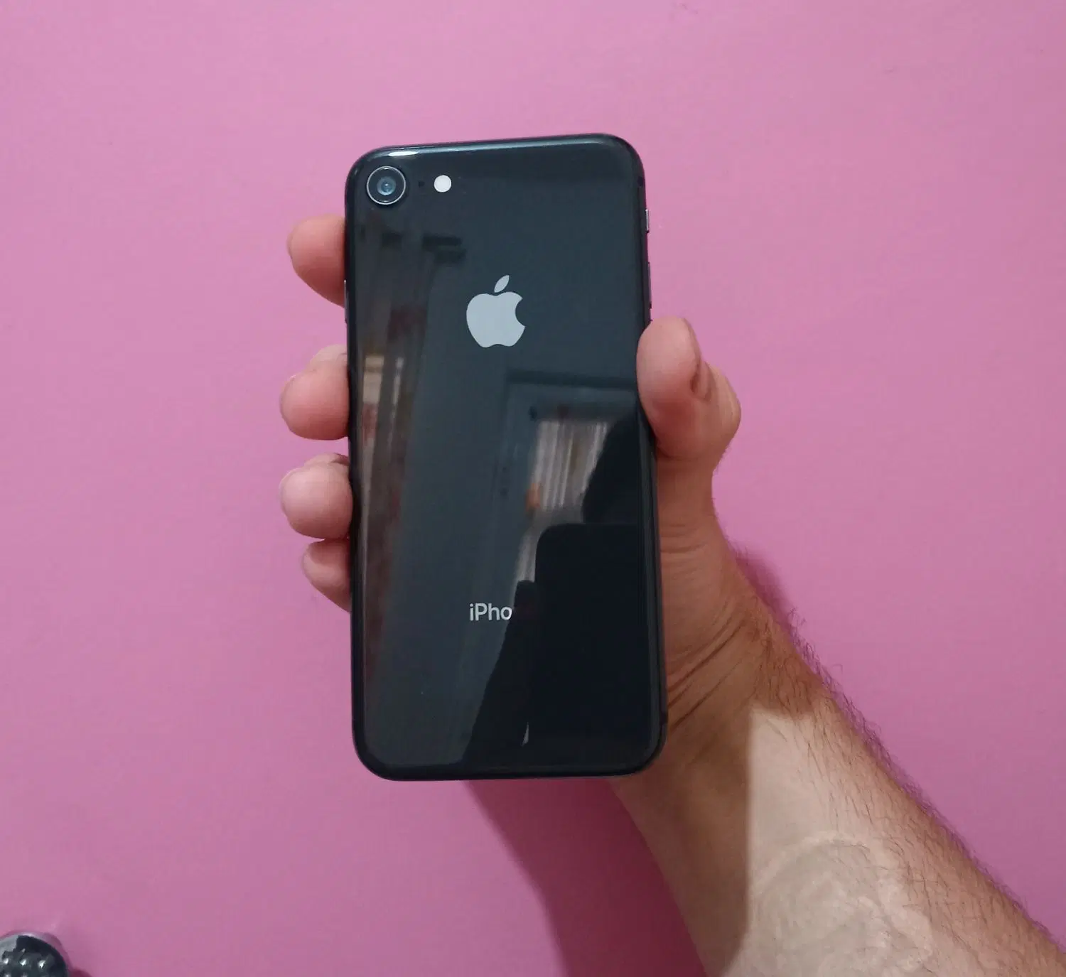 Iphone 8 Black 64|موبایل|رودسر, |دیوار