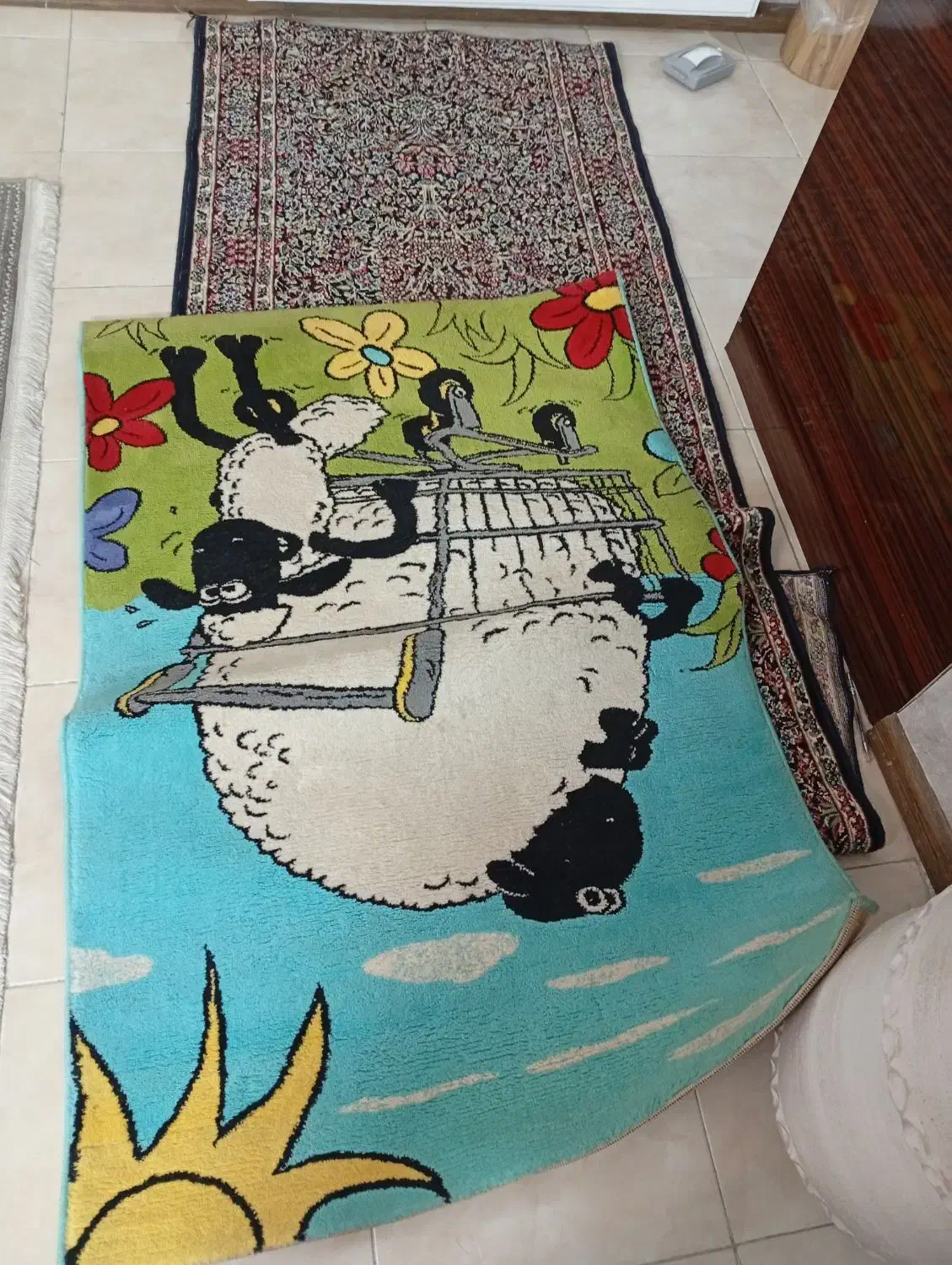 فرش کوچک|فرش|کرمان, |دیوار