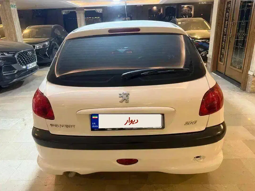 پژو ۲۰۶ تیپ ۲|خودرو سواری و وانت|ری, سرتخت|دیوار