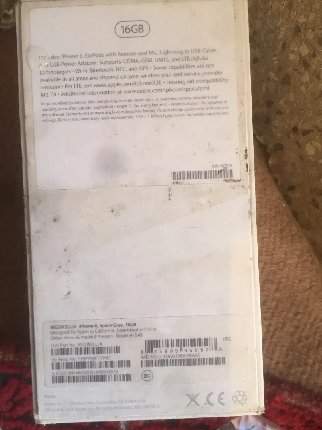 ایفون ۶با حافظه ۶۴ بزند اصل|موبایل|سبزوار, رضوی|دیوار