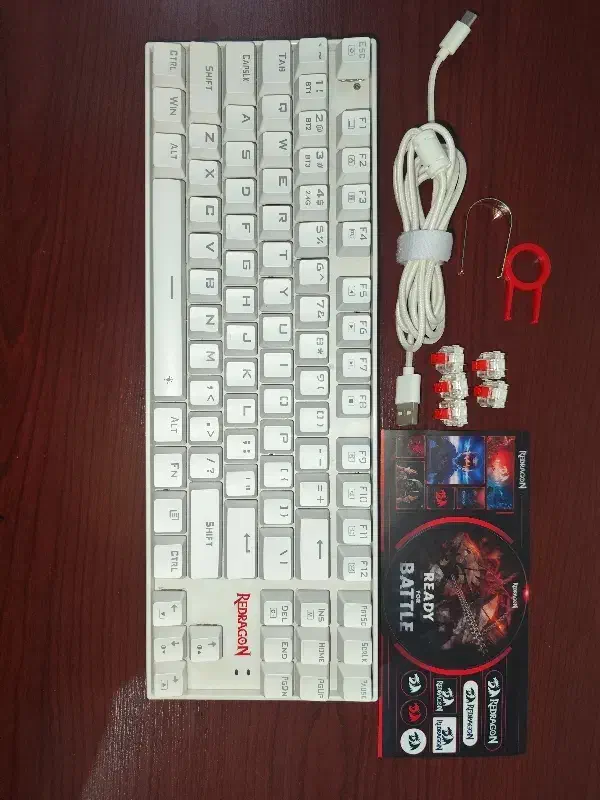 کیبورد گیمینگ مکانیکال Redragon (وایرلس + سیمی)|قطعات و لوازم جانبی رایانه|اصفهان, خرم|دیوار