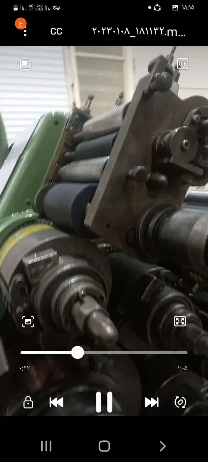 فروش دستگاه چاپ ۵رنگ ظروف یکبارمصرف ایتالیایی|ماشینآلات صنعتی|شیراز, شهرک صنعتی شیراز|دیوار