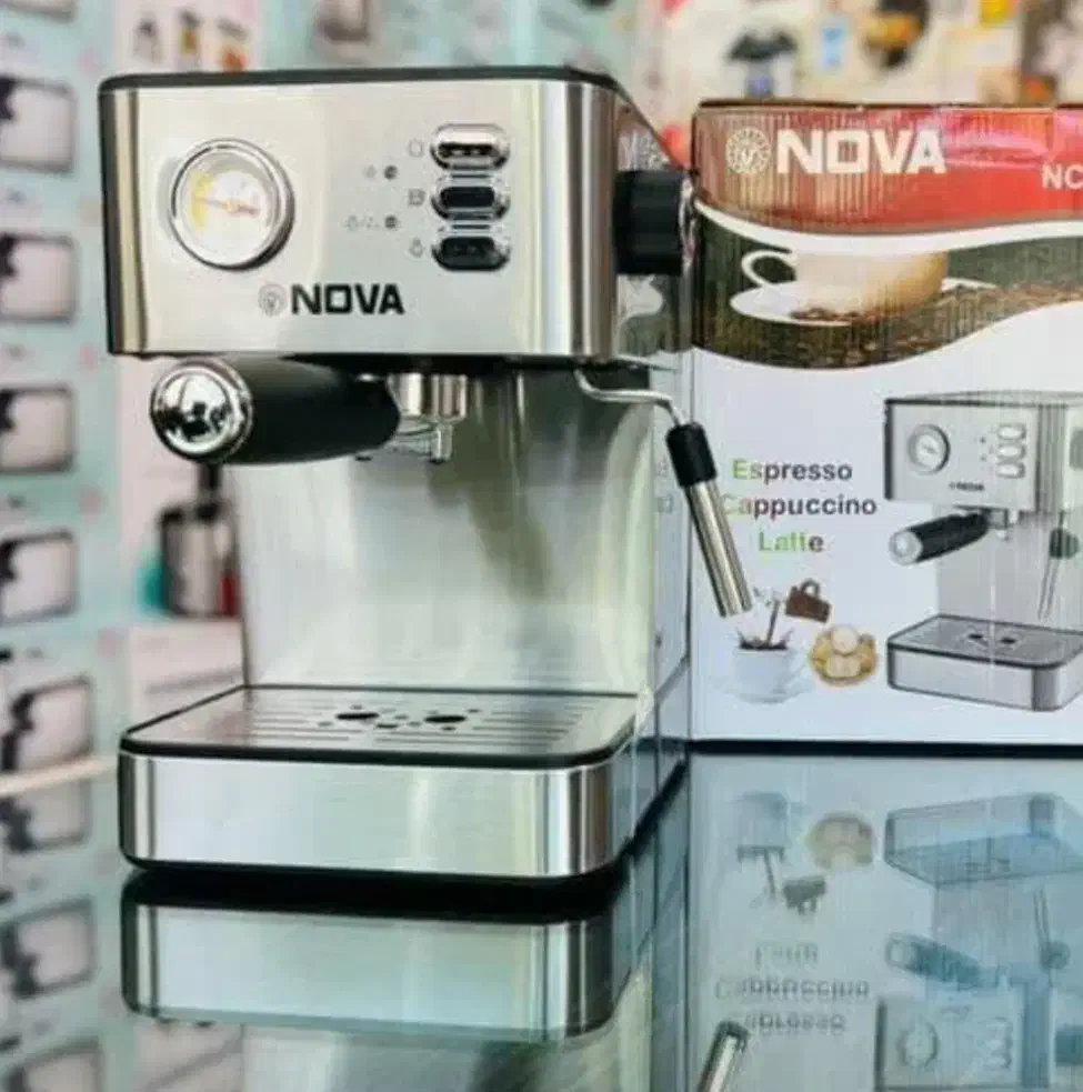 فروش قهوه ساز نوا مدل 147 با فشار25بار وآمپر دار|سماور، چایساز، قهوهساز|ایذه, |دیوار