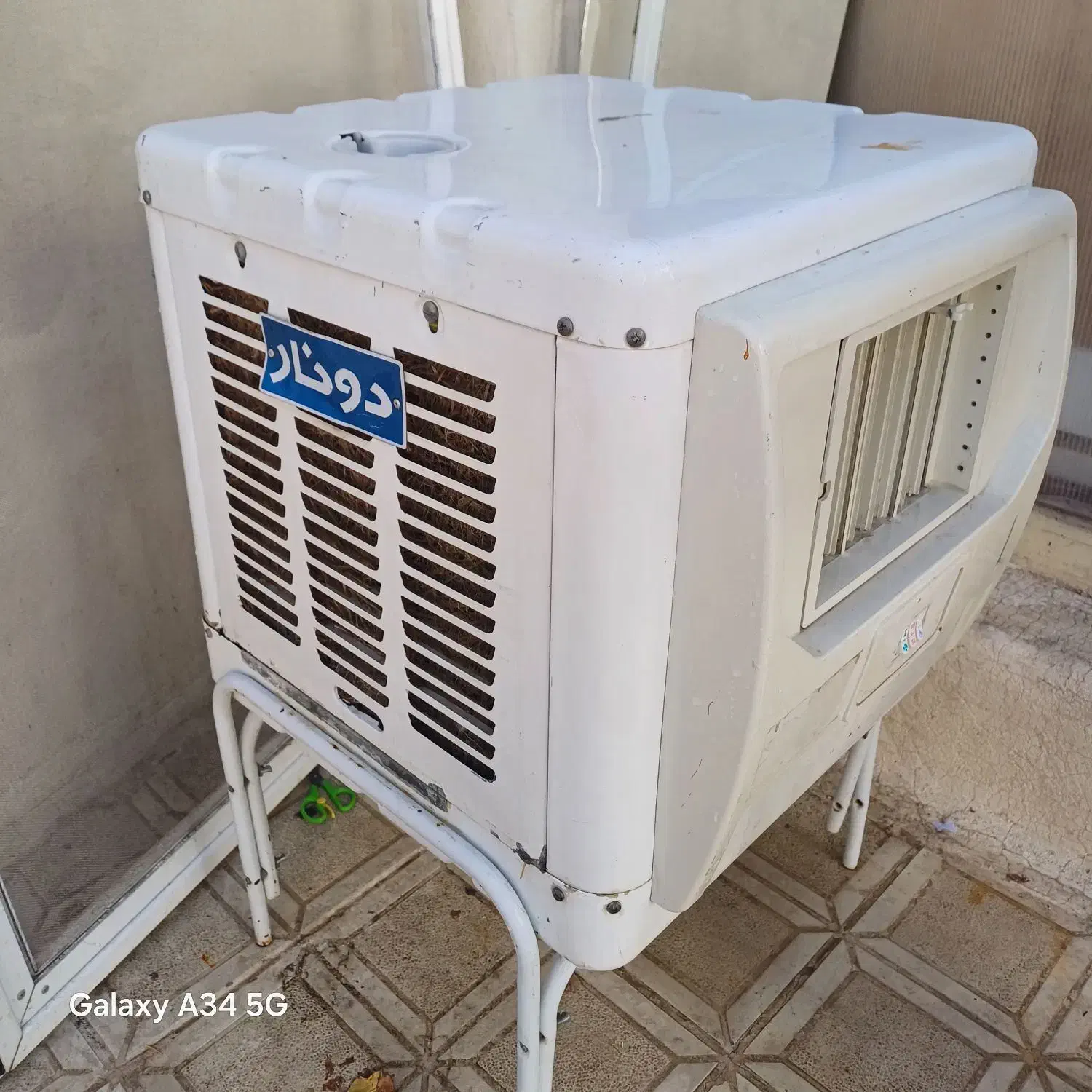 کولر ابی|کولر آبی|قروه, |دیوار