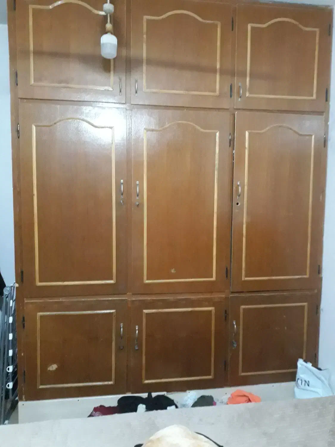 کمد چولی چوب ساج|جاکفشی، کمد، دراور|اهواز, شریعتی جنوبی|دیوار