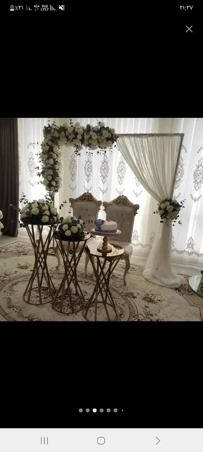 بادکنک آرایی و گل آرایی دکور یلدایی و سفره عقد|خدمات پذیرایی، مراسم|قزوین, |دیوار