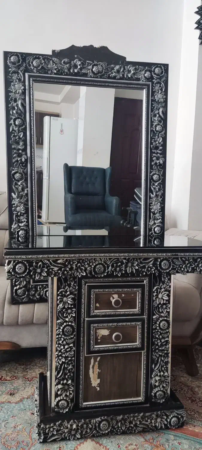 آینه و کنسول|آینه|بجنورد, |دیوار