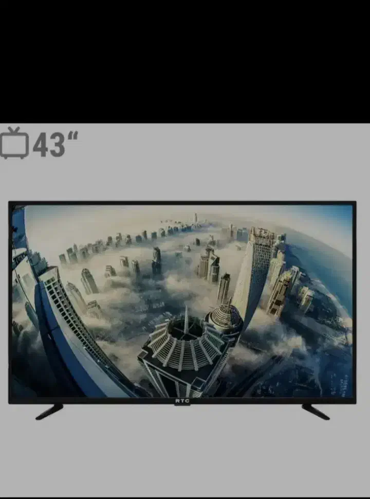 تلویزیون ۴۳اینچ RTC|تلویزیون و پروژکتور|آبادان, |دیوار