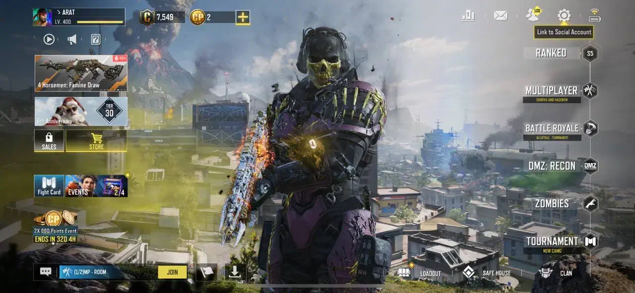 اکانت کالاف ریجن هند تک سیو اکتیویژن|کنسول، بازی ویدئویی و آنلاین|کازرون, |دیوار