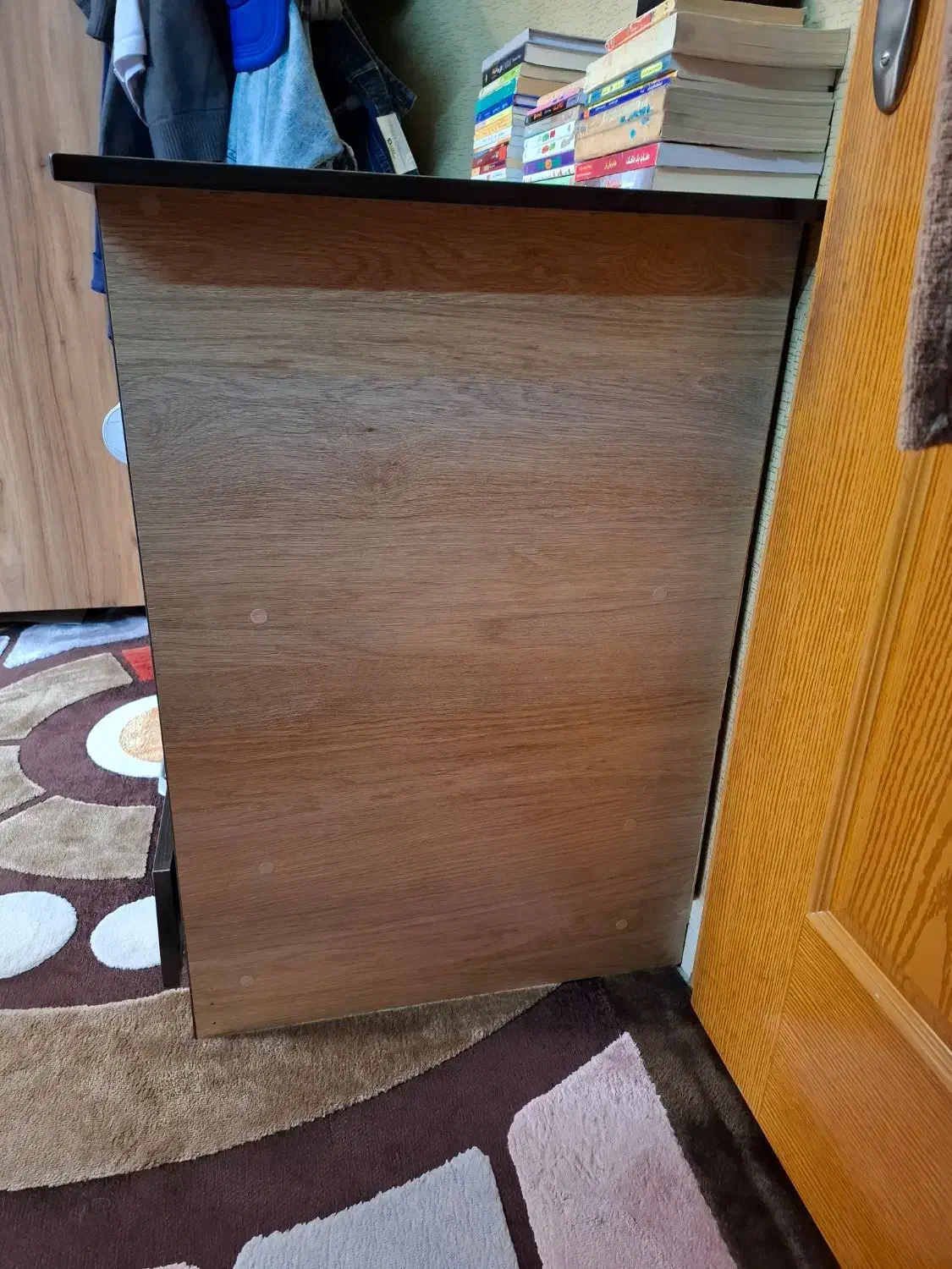 قفسه کتاب دو طبقه کشو دار|کتابخانه، شلف، قفسه‌های دیواری|مشهد, سید رضی|دیوار