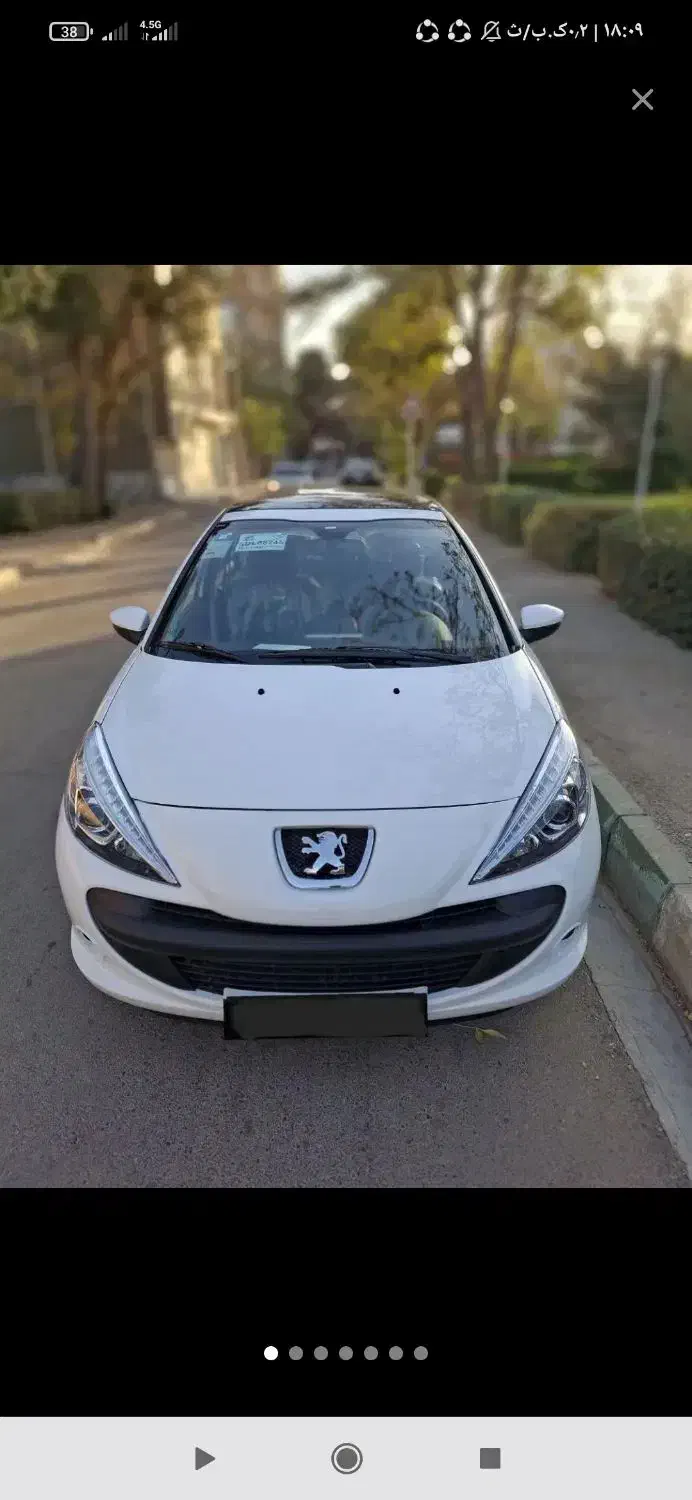 207پارانوما ارتقایافته|خودرو سواری و وانت|بجنورد, |دیوار