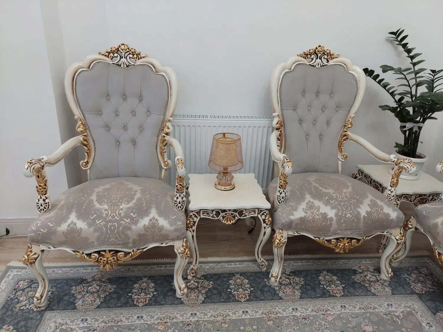 مبل سلطنتی|مبلمان خانگی و میز عسلی|بوئین زهرا, |دیوار