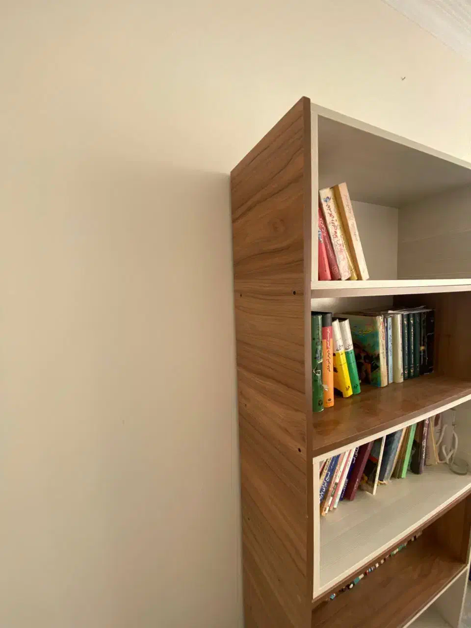 کتابخانه|کتابخانه، شلف، قفسههای دیواری|تهران, شهرک نفت|دیوار