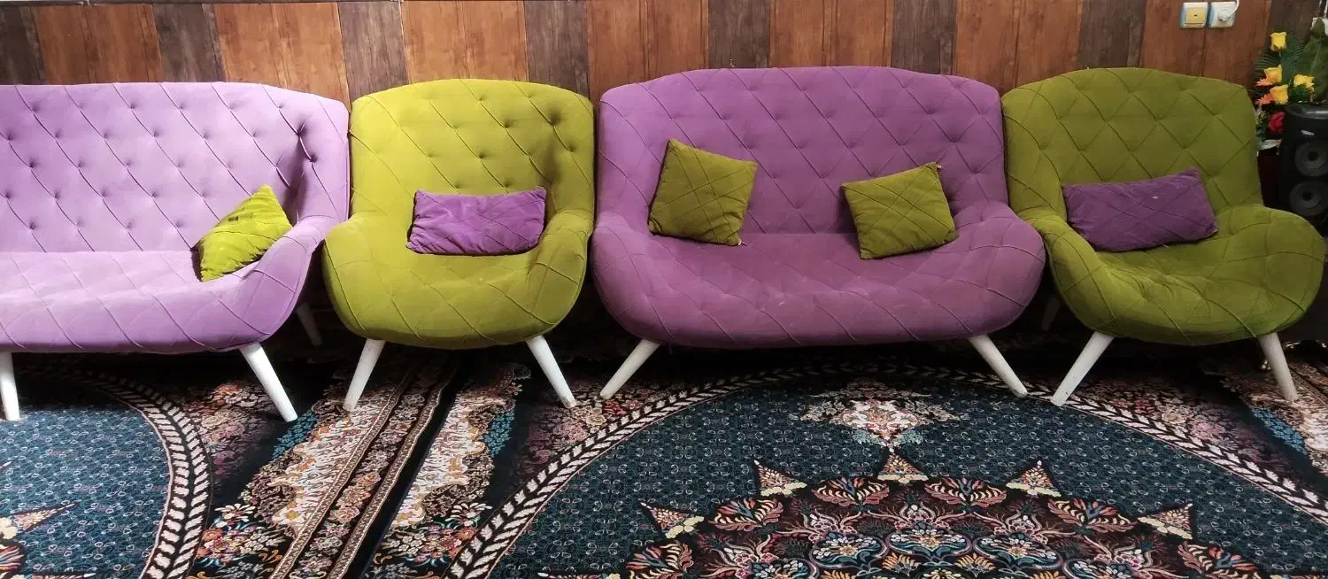 مبل 7نفره چستر|مبلمان خانگی و میز عسلی|تربت جام, معدآباد|دیوار