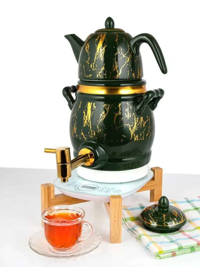 چای ساز برقی سرامیکی صفحه لمسی|سماور، چایساز، قهوهساز|مشهد, زمرد|دیوار