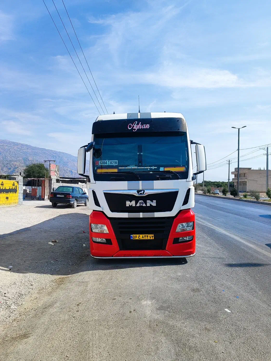 فروش مان هشت چرخ یخچالی|خودرو سنگین|تهران, خاک سفید|دیوار