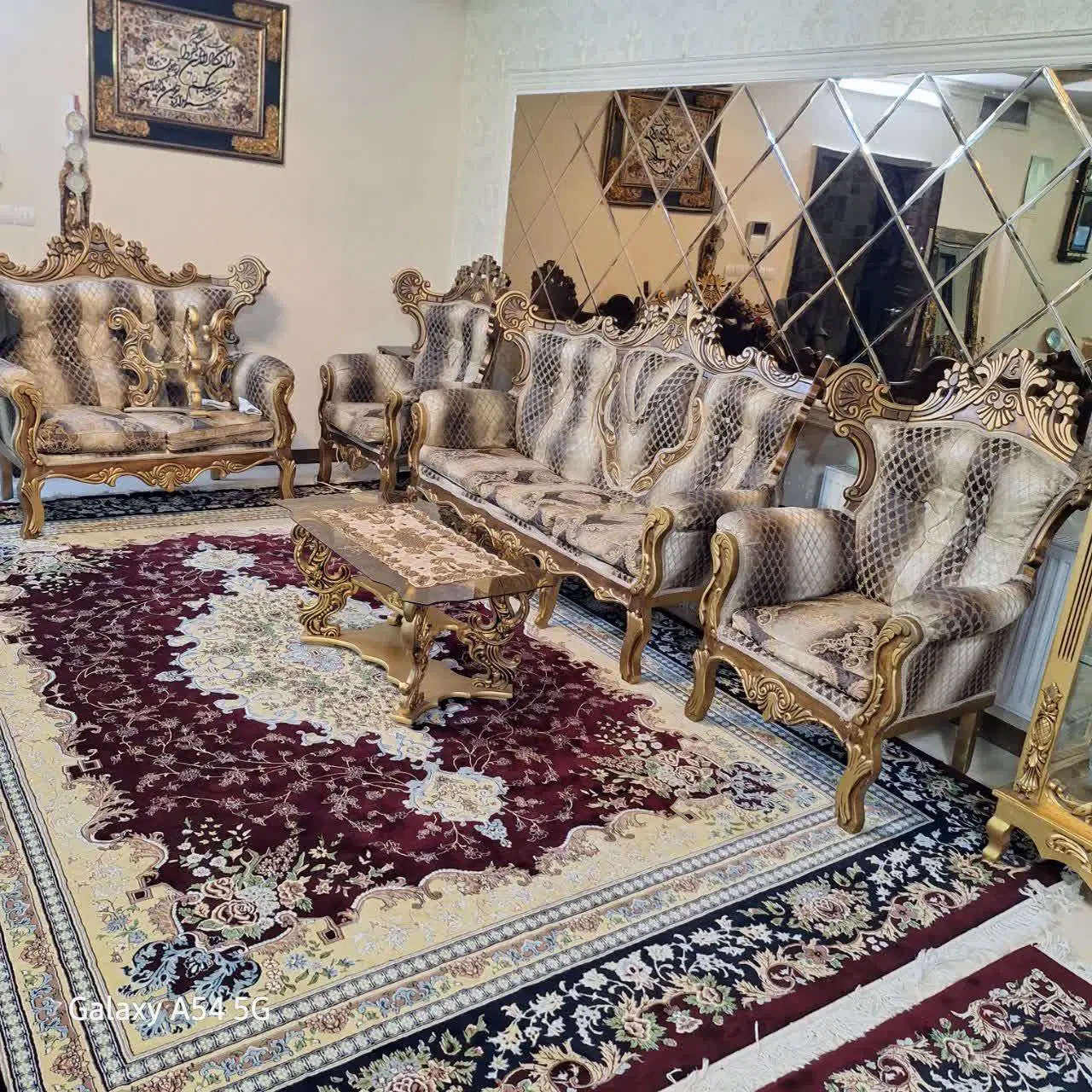 مبل ۷ نفره و بوفه دکوری یدونه ام میز تلوزیون|مبلمان خانگی و میز عسلی|تهران, یاخجی آباد|دیوار