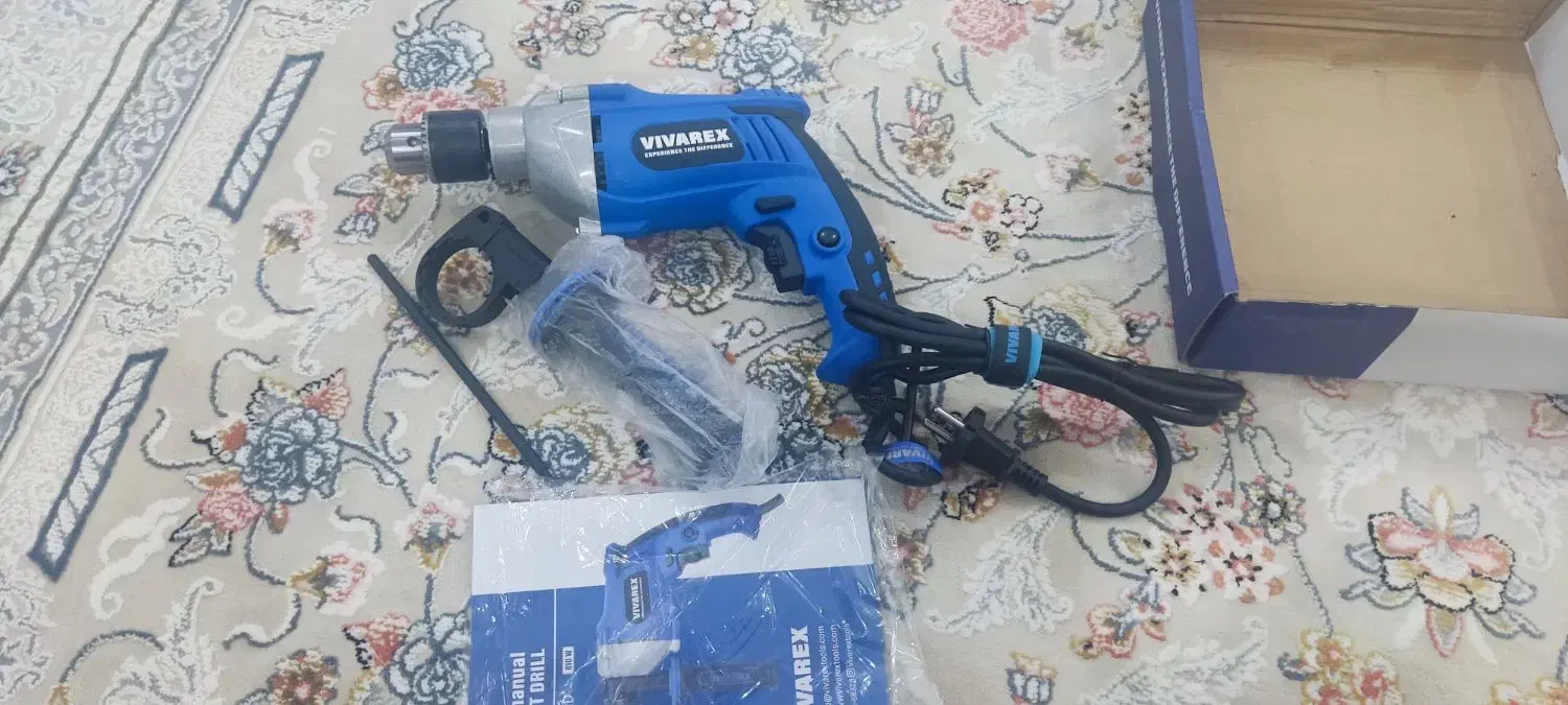 دریل چکشی نیم تنه فلزی ۱۳ میلیمتری ویوارکس|ماشینآلات صنعتی|بندرعباس, |دیوار