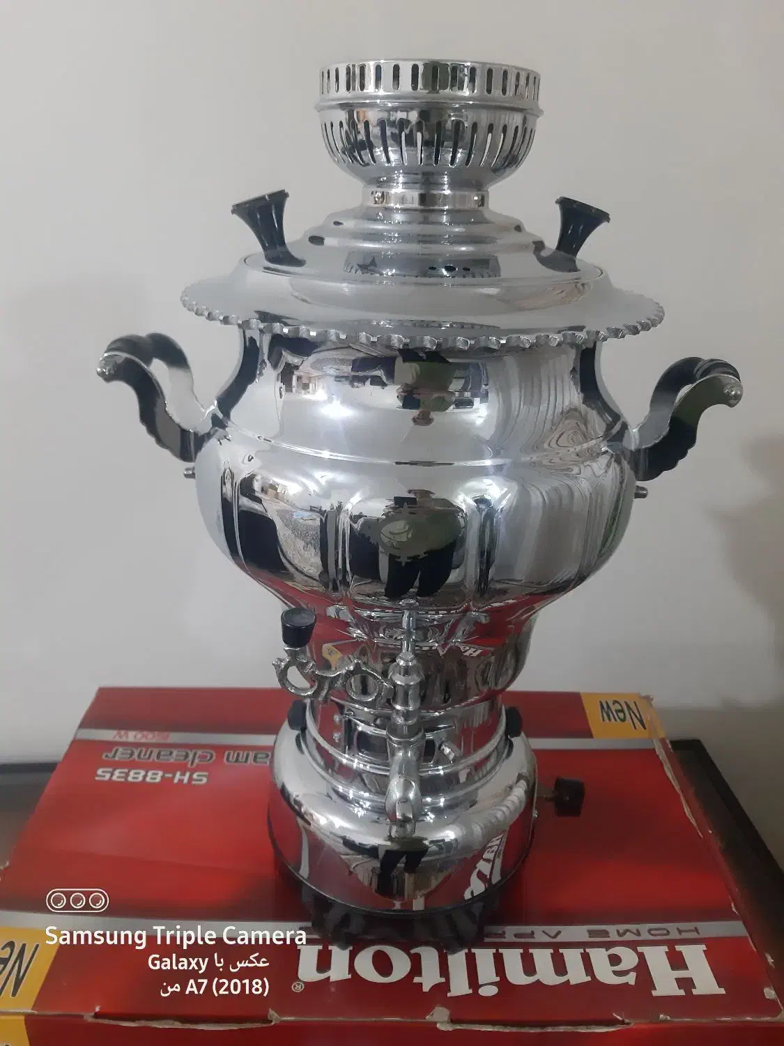 سماور عالی نسب مدل نقشینه|سماور، چایساز، قهوهساز|تهران, ائمه اطهار|دیوار