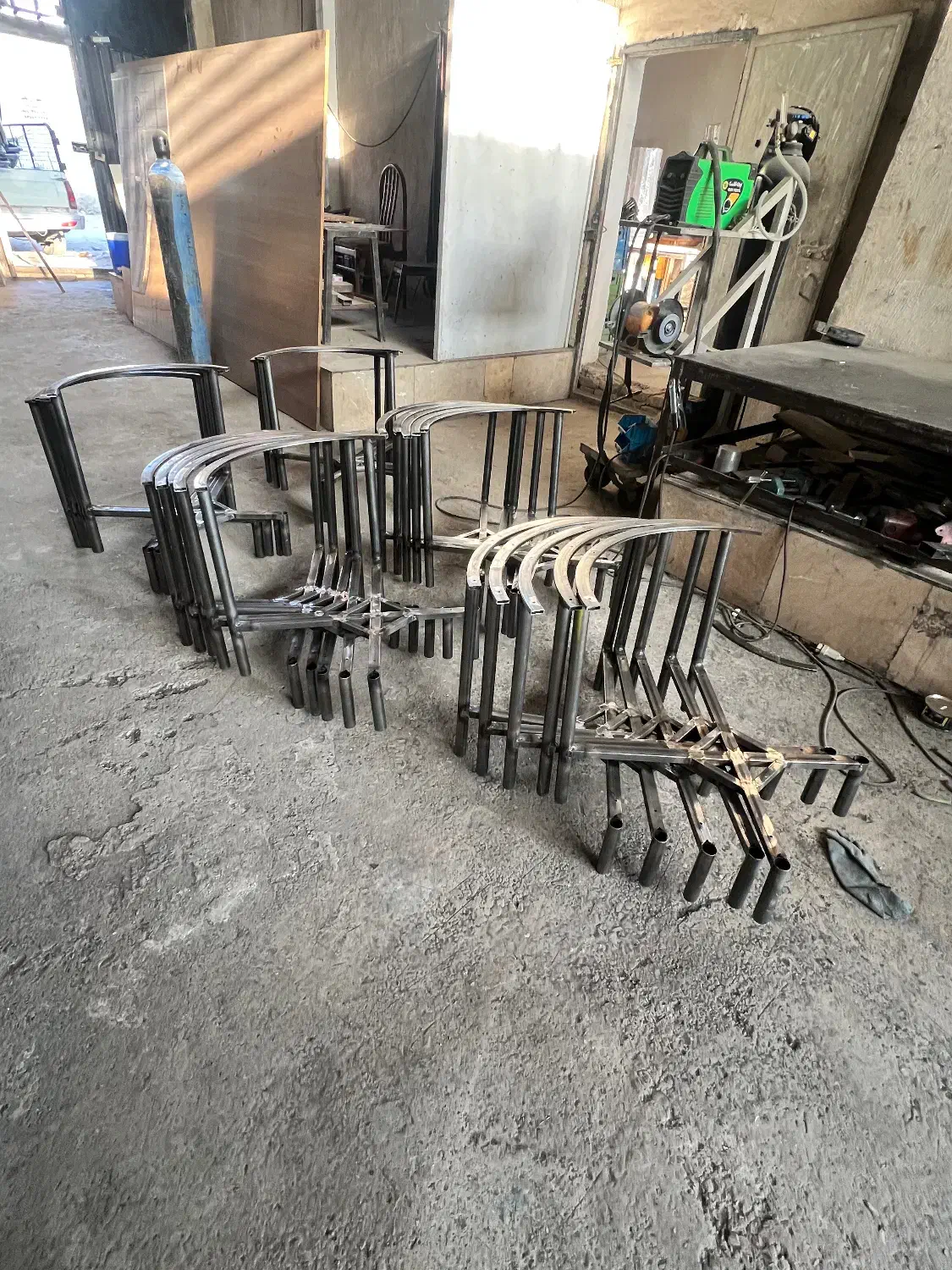 کلاف مبل فلزی و جوشکاری co2|مبلمان خانگی و میز عسلی|صباشهر, |دیوار