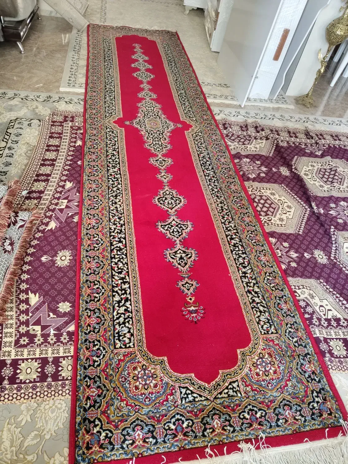 فرش کناره|فرش|کرمانشاه, |دیوار