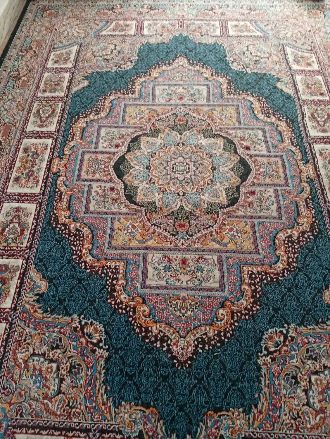 قالیچه۹متری|فرش|کاشمر, |دیوار