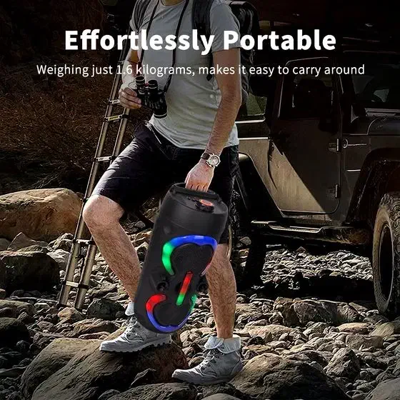 اسپیکر شارژی ZQS مدل 4292|سیستم صوتی خانگی|کرج, حصارک پایین|دیوار