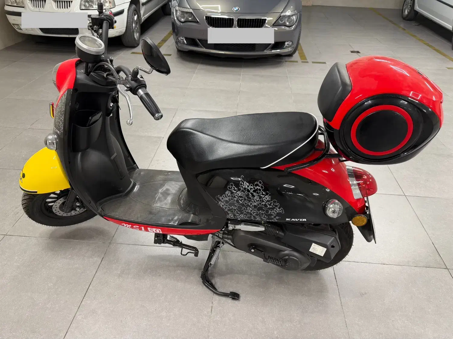 موتور ms1|موتورسیکلت|شیراز, شهرک مهدیه|دیوار