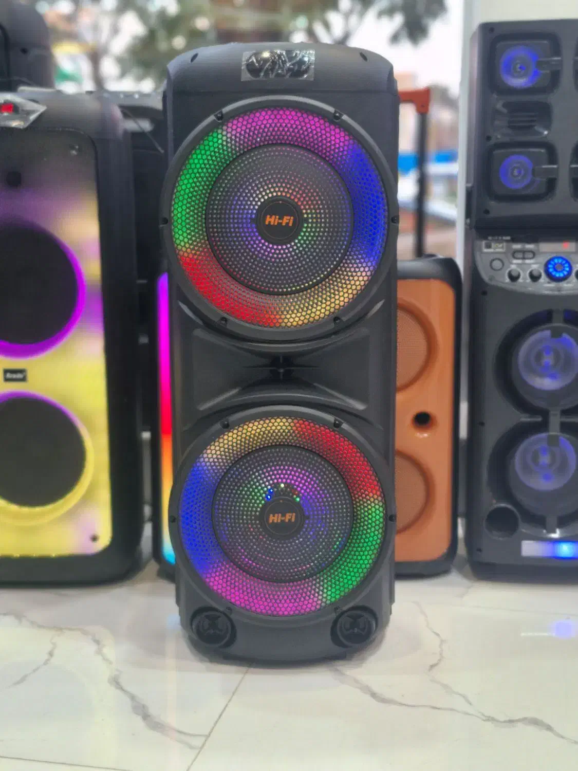 اسپیکر یک ۱۲۰ ZQS دوساب ۱۰ و۲۴ اینچی|پخشکننده همراه|قم, کیوانفر|دیوار