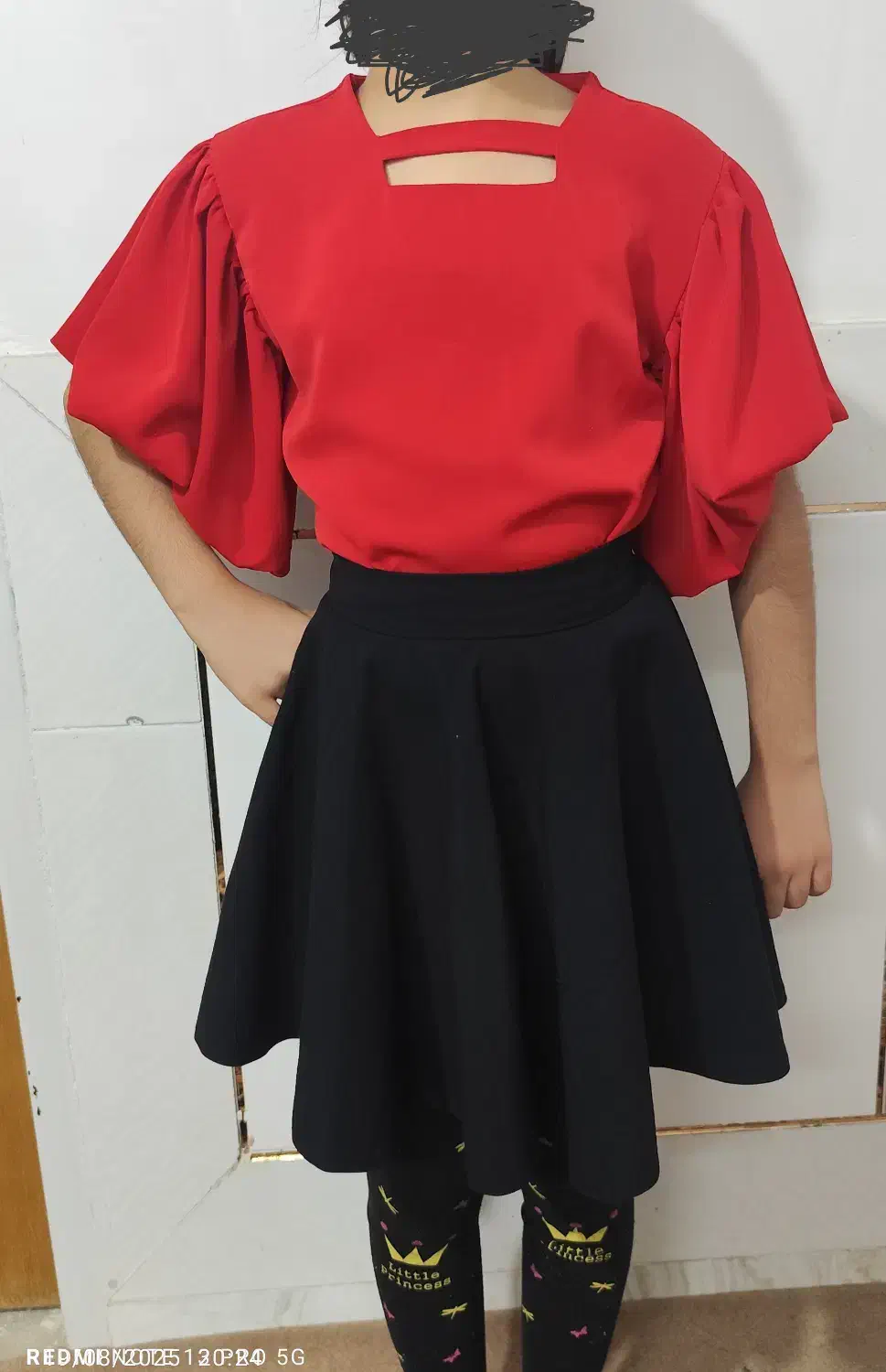 شومیز و دامن کلوش شیک دخترانه|لباس|قهدریجان, |دیوار