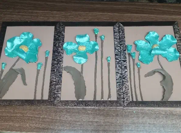 سه عدد تابلو برجسته|تابلو، نقاشی، عکس|قم, دروازه کاشان|دیوار