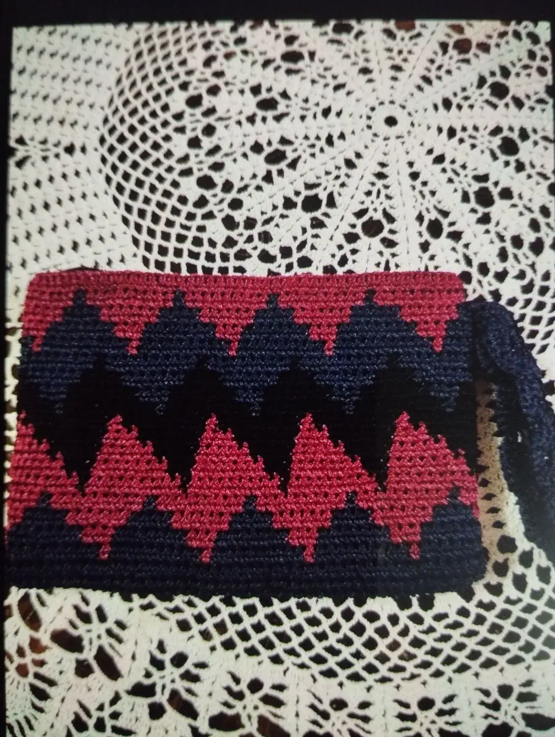 کیف پول زنانه دست بافت|کیف، کفش، کمربند|جهرم, |دیوار