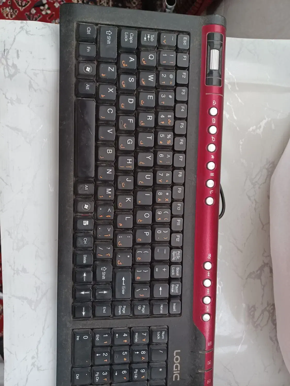 کیبورد|قطعات و لوازم جانبی رایانه|قم, نیروگاه|دیوار