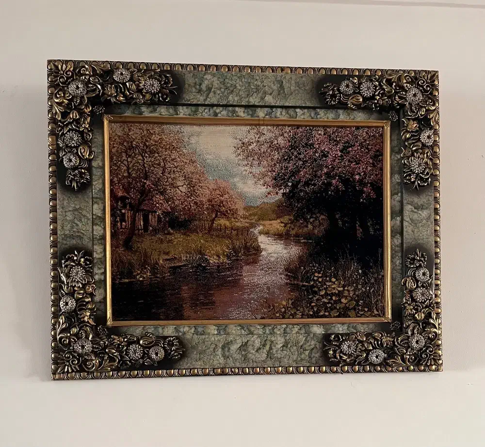 تابلو فرش|تابلو فرش|میانه, |دیوار