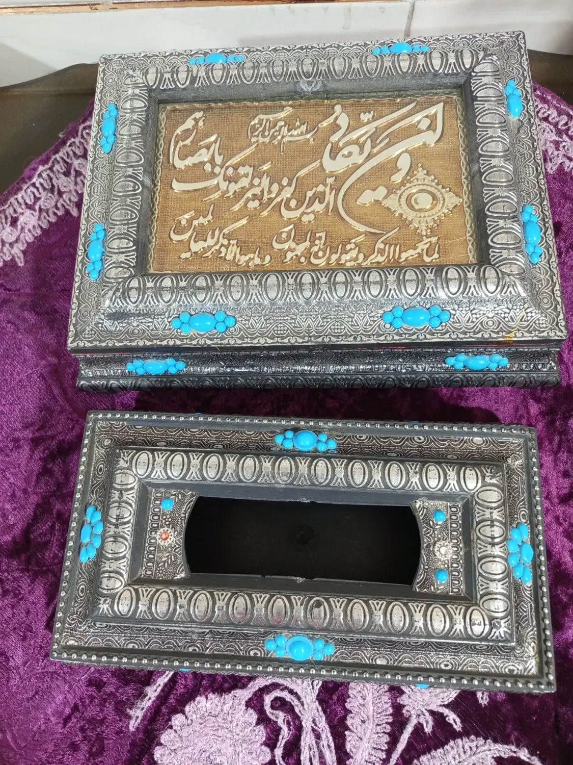 جا قران  وجا دستمال|صنایع دستی و سایر لوازم تزئینی|شیراز, کوشک میدان|دیوار