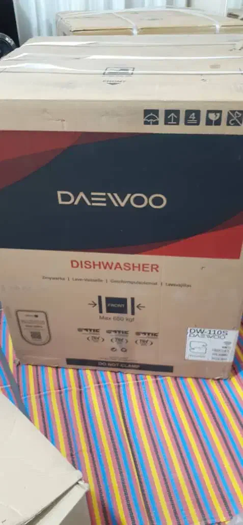 ماشین ظرفشویی DAEIWOOمدل DW-110S رنگ سیلور|ماشین ظرفشویی|تهران, شهرک شریعتی|دیوار