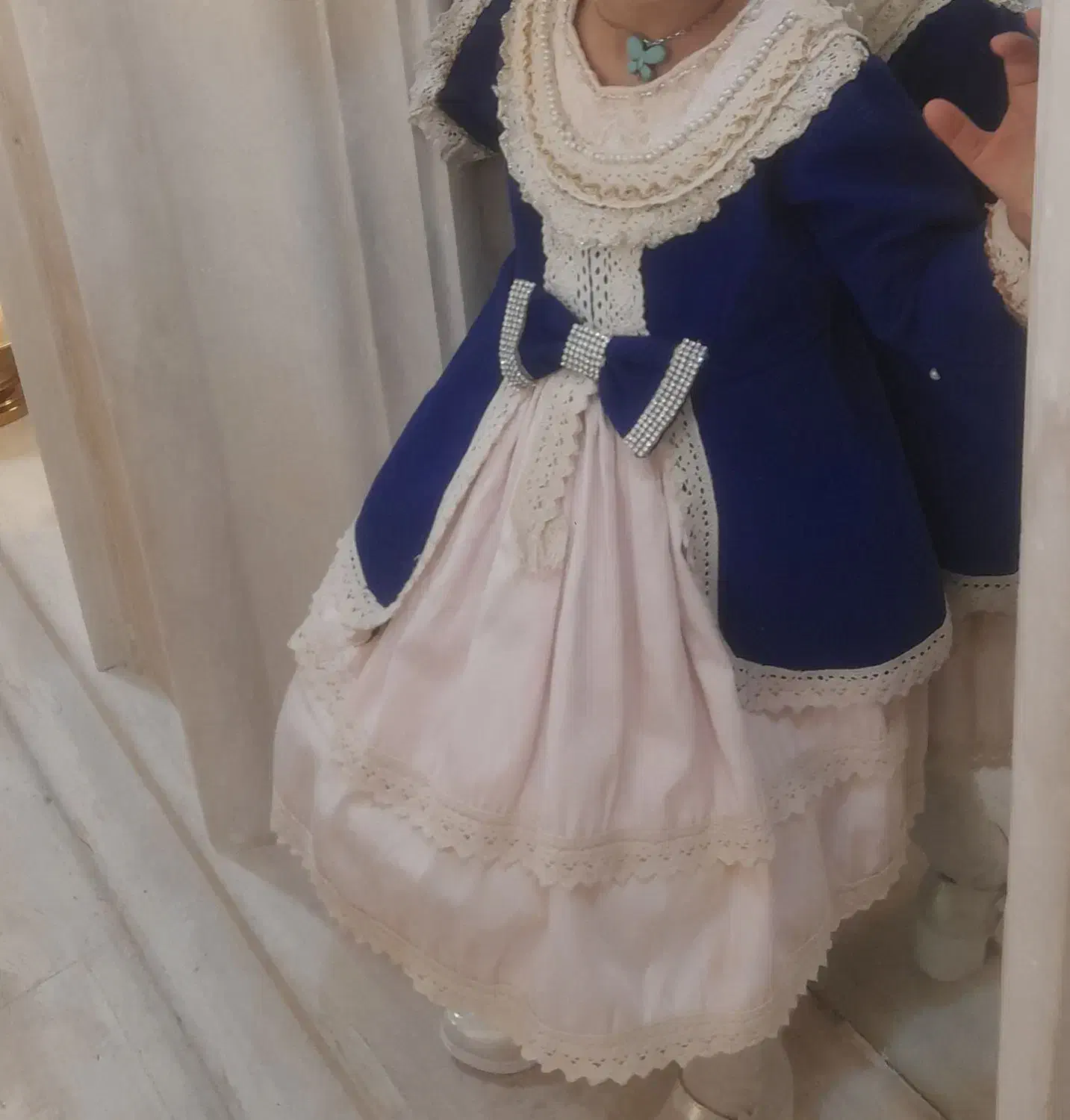 لباس عروس دخترانه ۱۰۰ تومن|کفش و لباس بچه|مشهد, عامل|دیوار