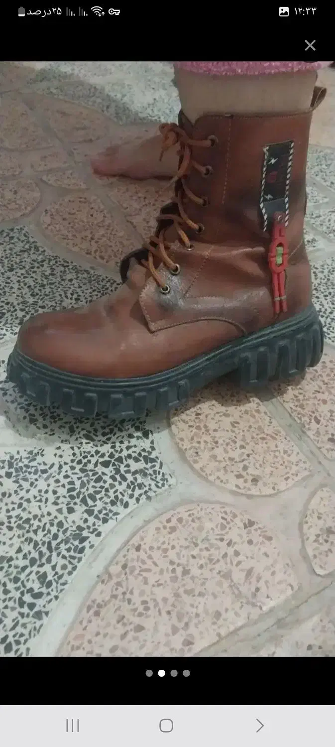 نیم بوت سایز ۴۰ به ۴۱ هم میخوره|کیف، کفش، کمربند|بروجرد, |دیوار