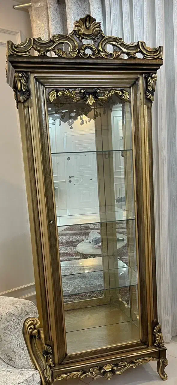 بوفه چوبی سلطنتی|بوفه، ویترین، کنسول|میاندوآب, |دیوار