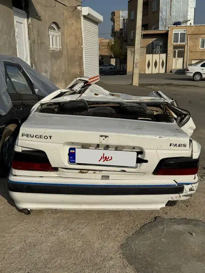 پژوپارس تصادفی|خودرو سواری و وانت|سقز, |دیوار