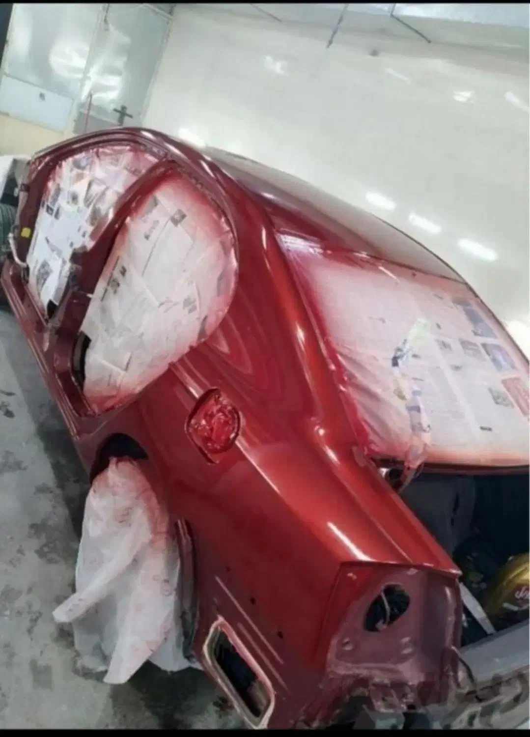 نقاشی و پولیش‌کاری اتومبیل|خدمات موتور و ماشین|باغستان, |دیوار