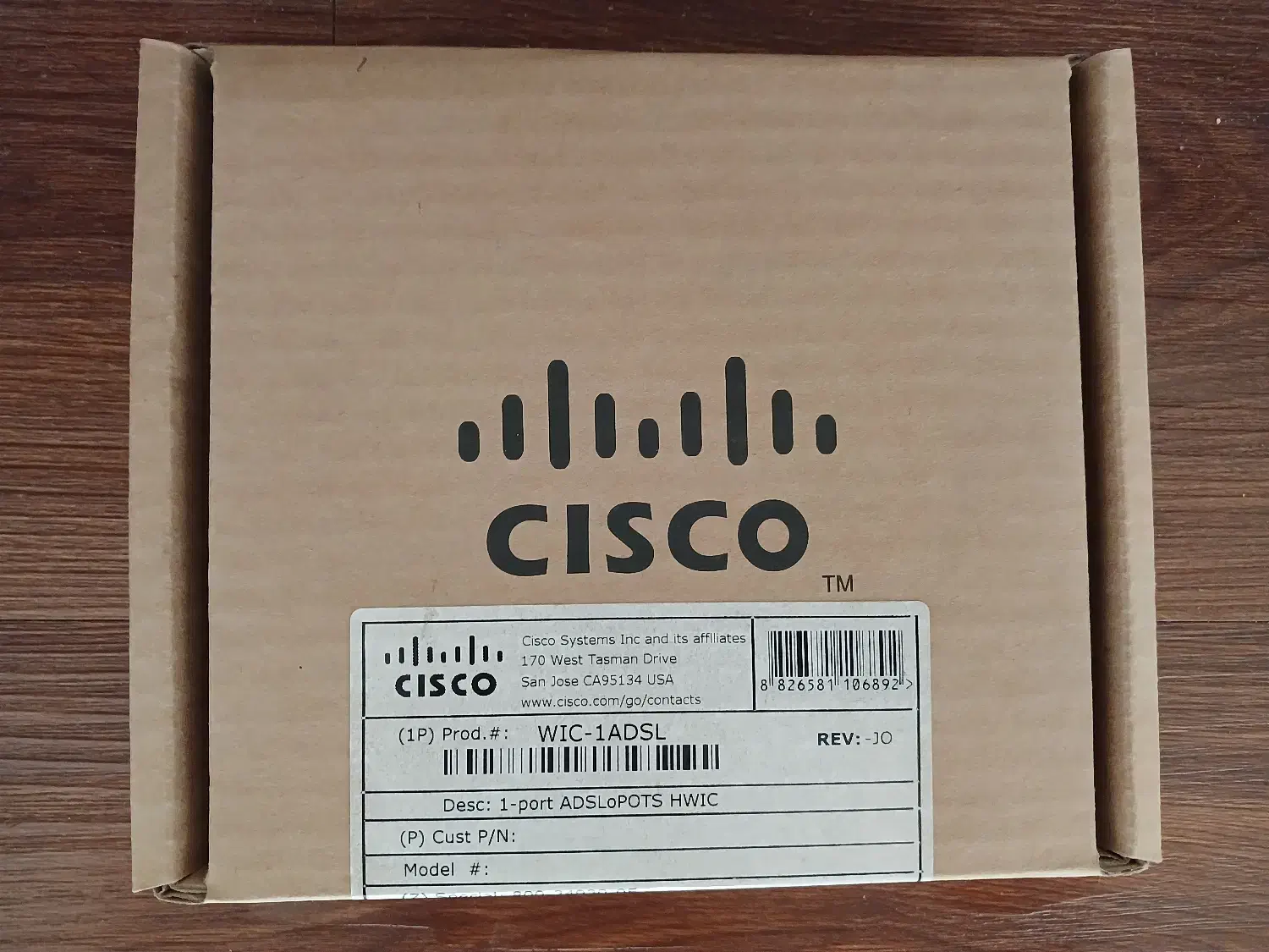 ماژول اورجینال سیسکو WIC-1ADSL با پک اصلی|مودم و تجهیزات شبکه|اصفهان, باغ زرشک|دیوار