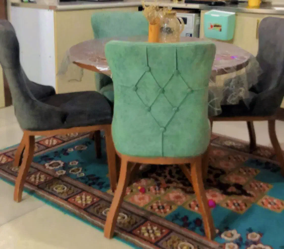 میز ناهارخوری چستر|میز و صندلی غذاخوری|زاهدان, |دیوار