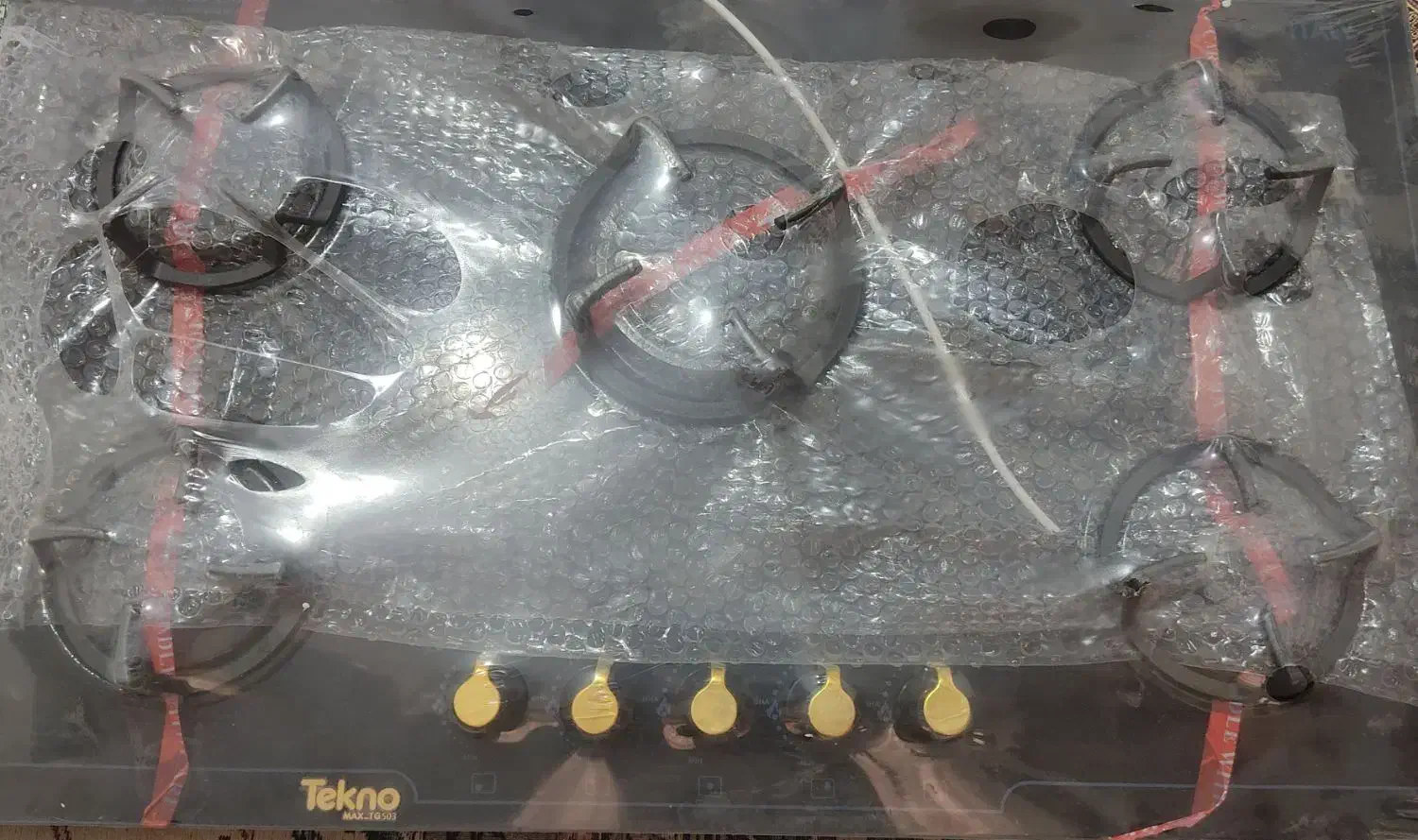 گاز رومیزی صفحه شیشه ای تکنو|اجاق گاز و لوازم برقی پختوپز|محلات, |دیوار